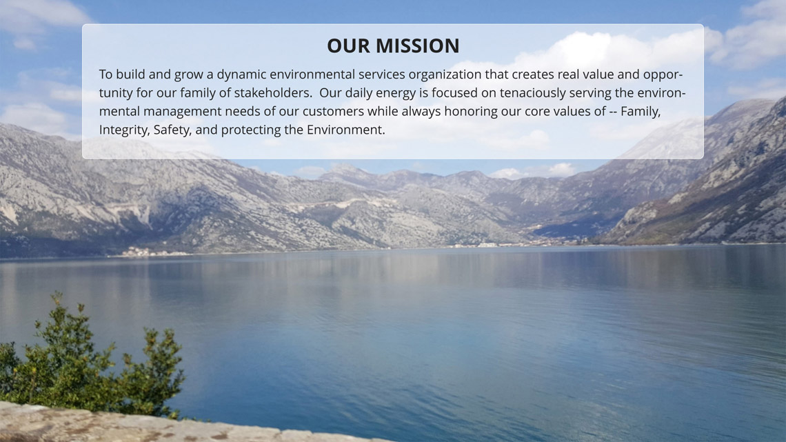 Spirit Services, our mission statement and core values.