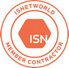 Recognized as a ISNET World Member Contractor