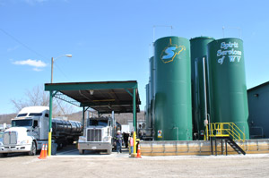 West Virginia oil and non-hazardous waste processing facility.